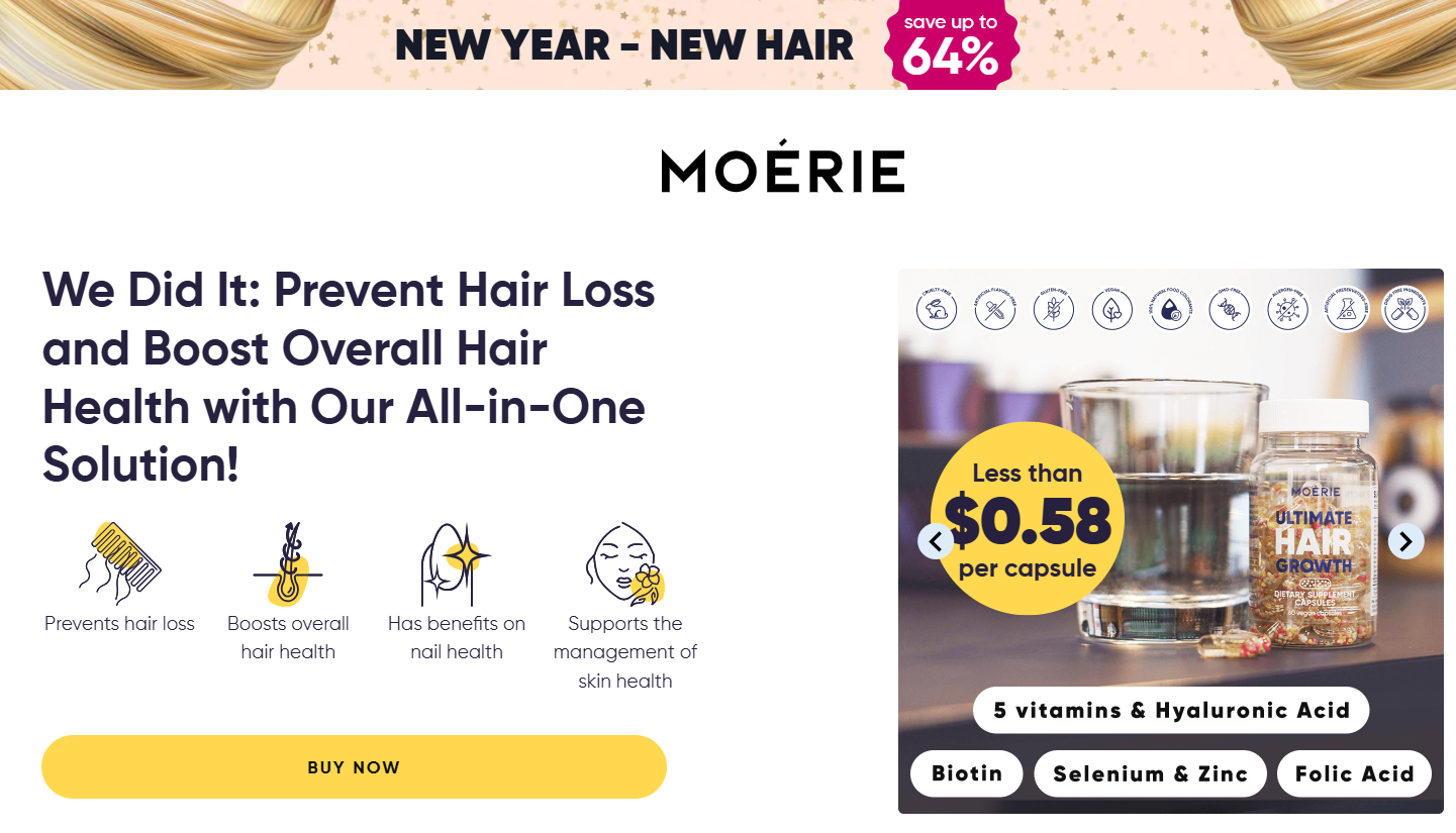 Moerie Haircare Pills