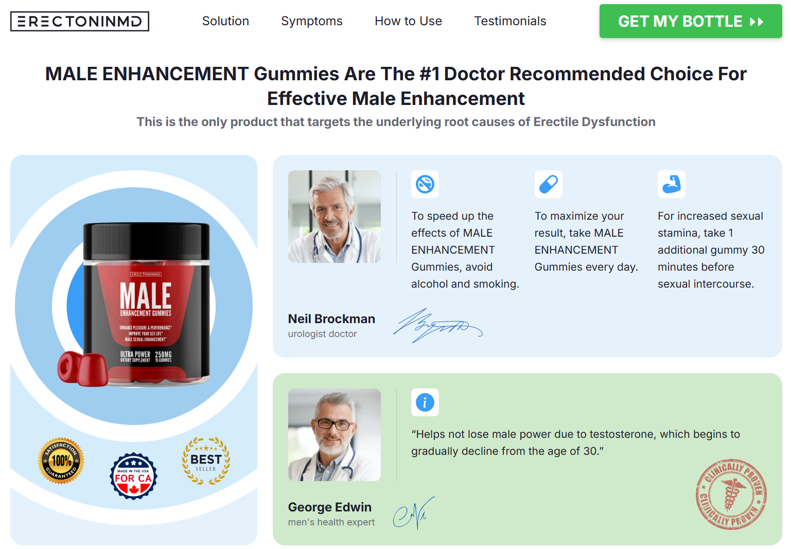 ErectoninMD Male Enhancement Canada