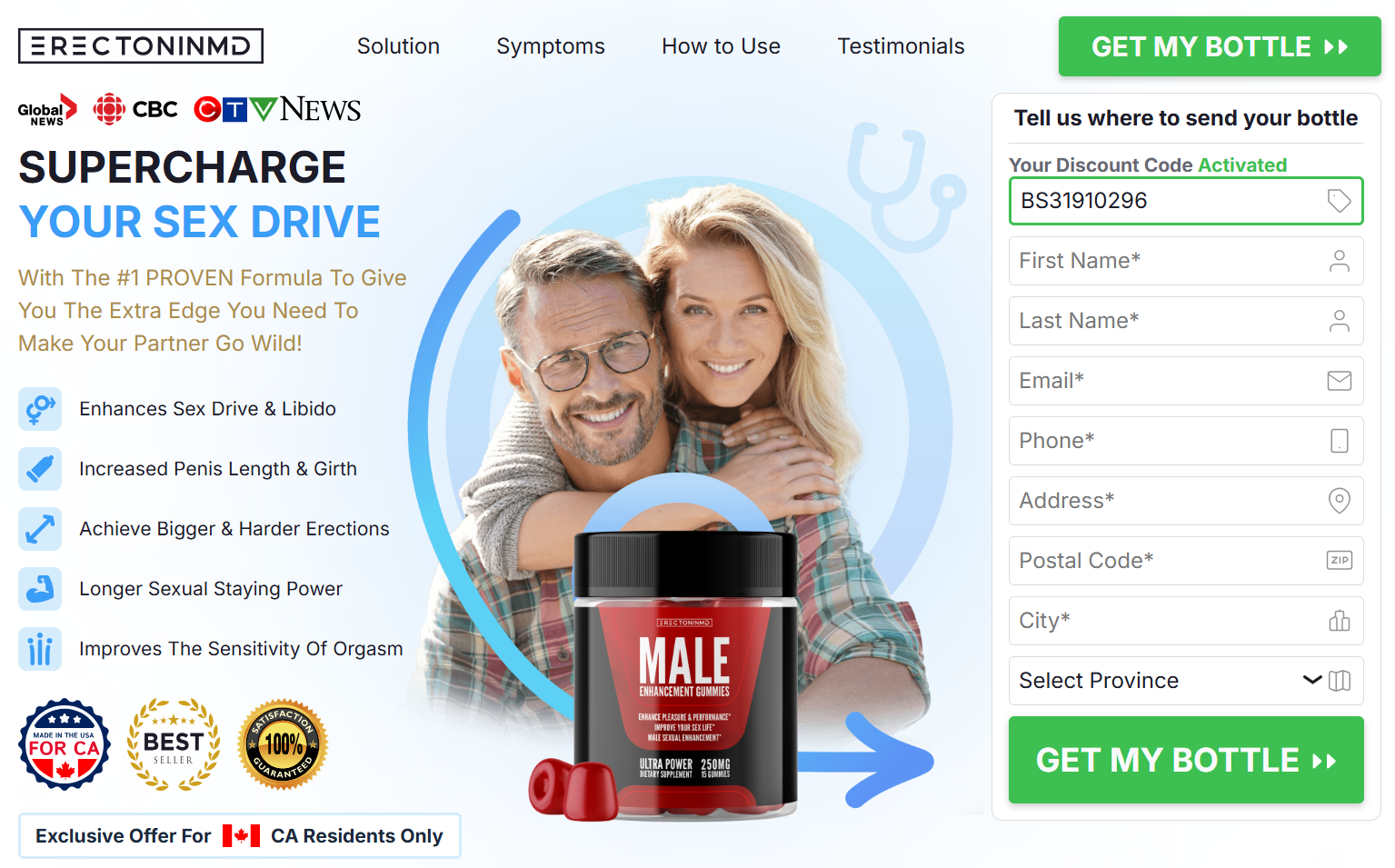 ErectoninMD Male Enhancement Canada