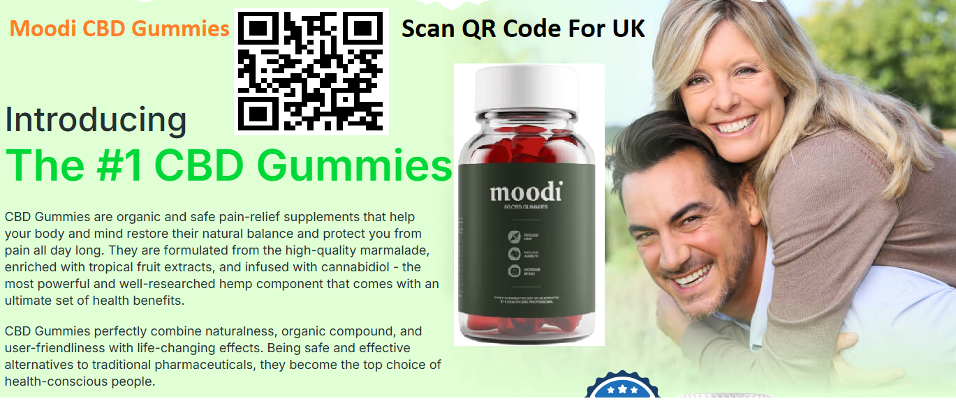 Moodi CBD Gummies United Kingdom