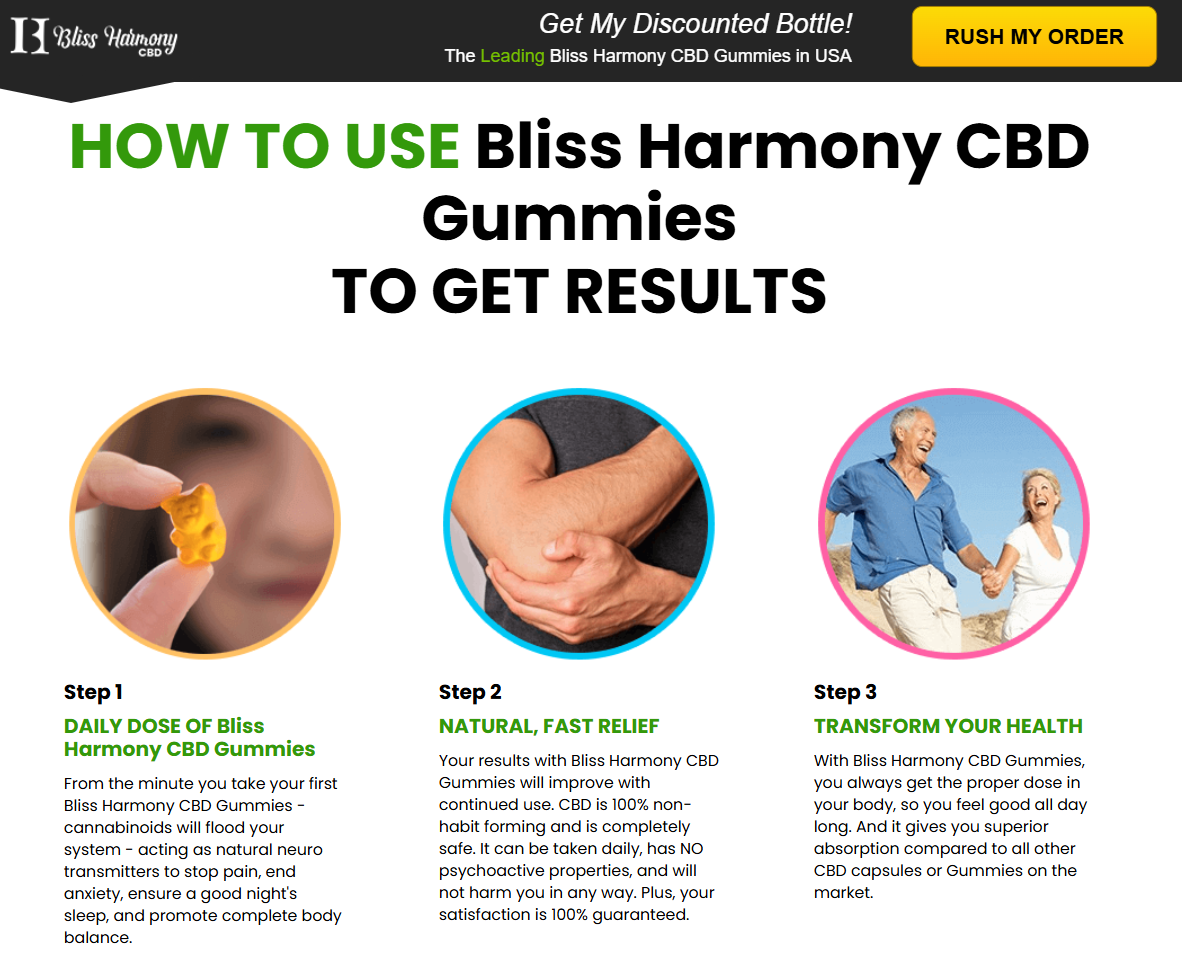 Bliss Harmony CBD Gummies