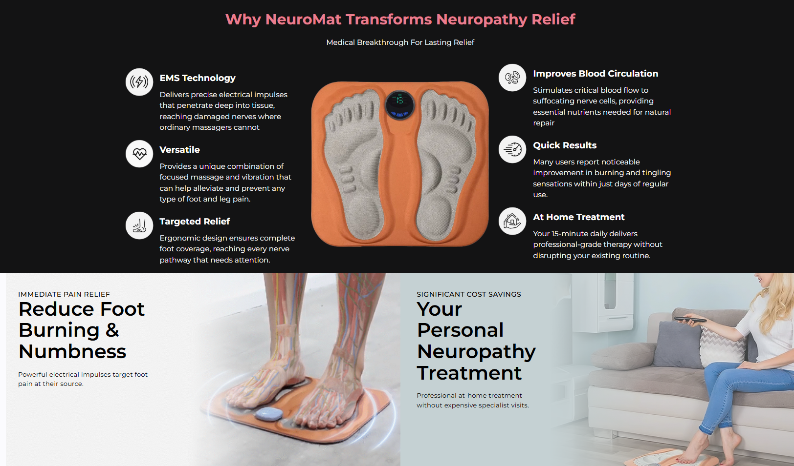 NeuroMat EMS Massager