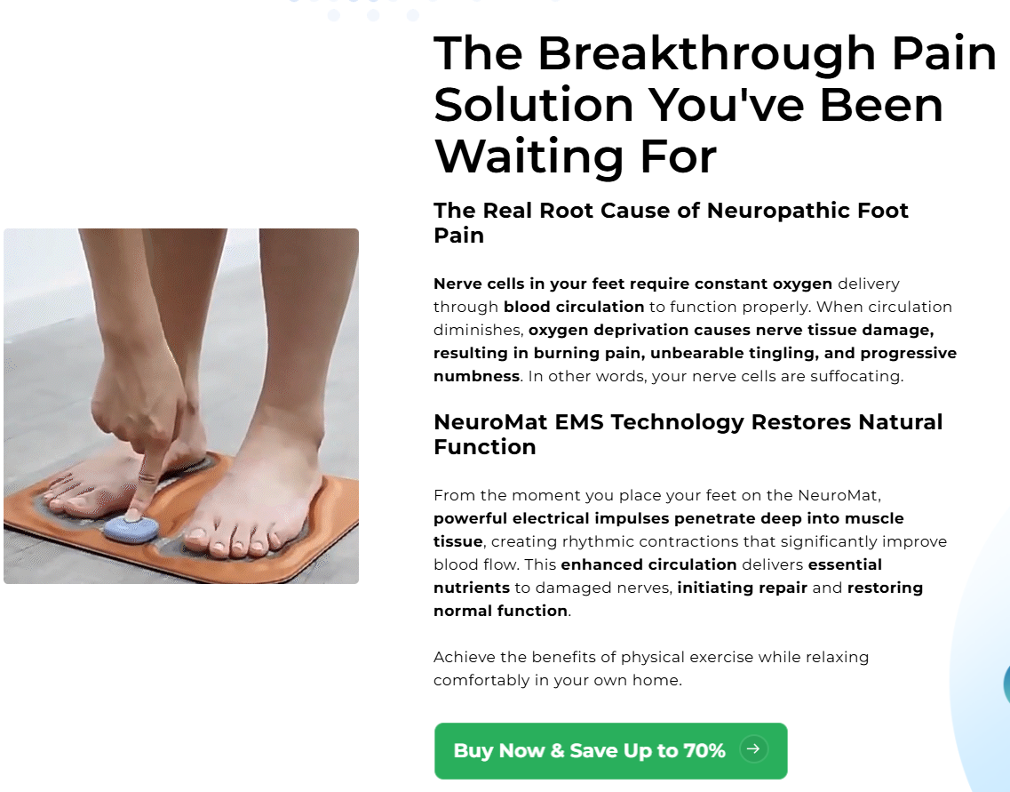 NeuroMat EMS Massager