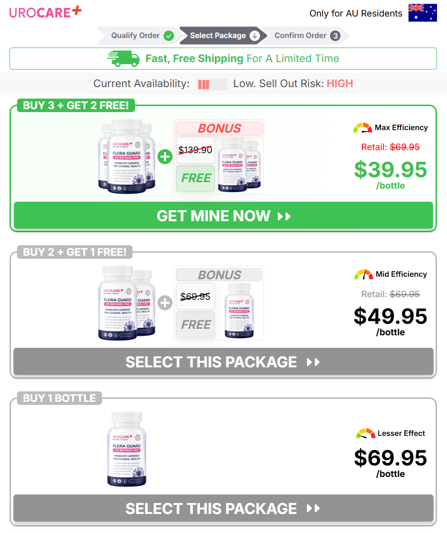 Urocare FLORA GUARD Capsules