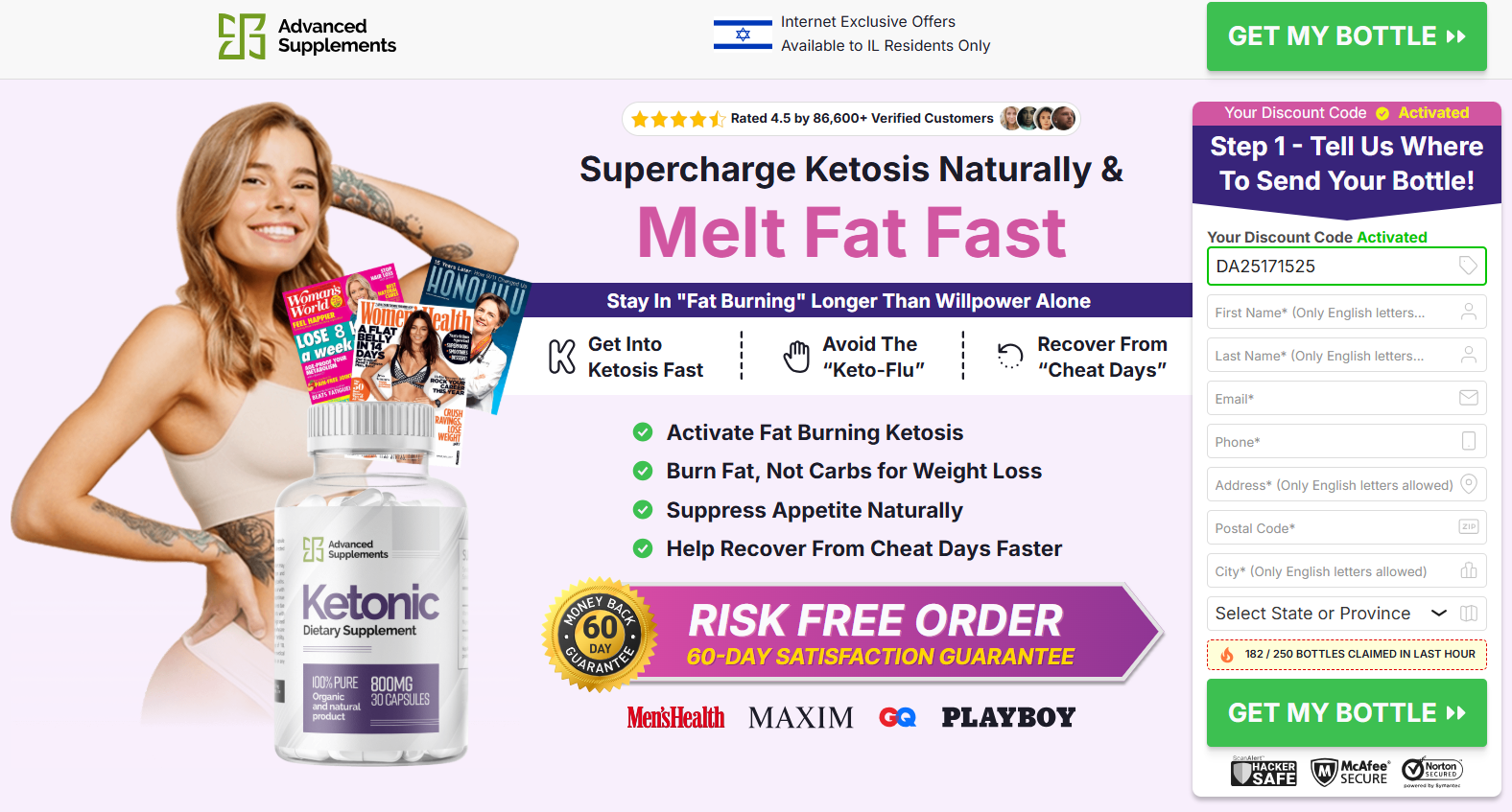 Ketonic Keto Capsules Israel