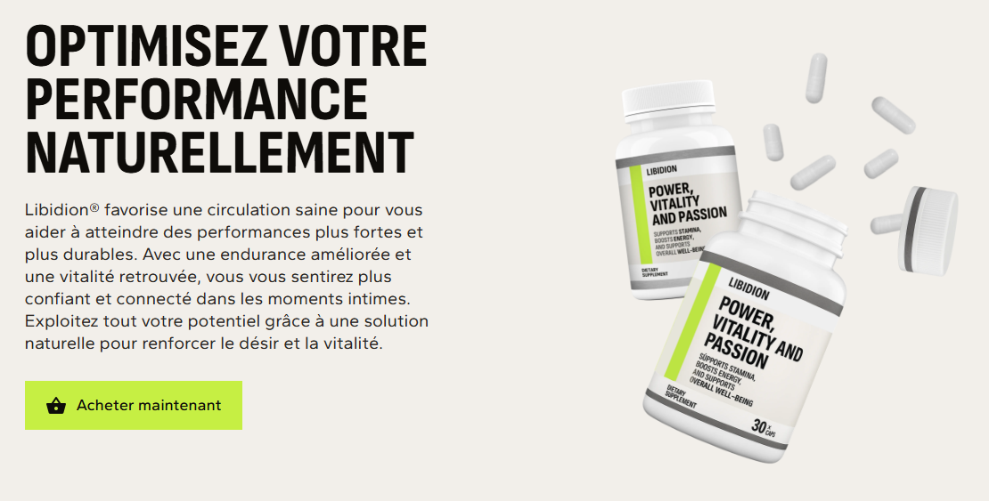 Libidion Male Enhancement France