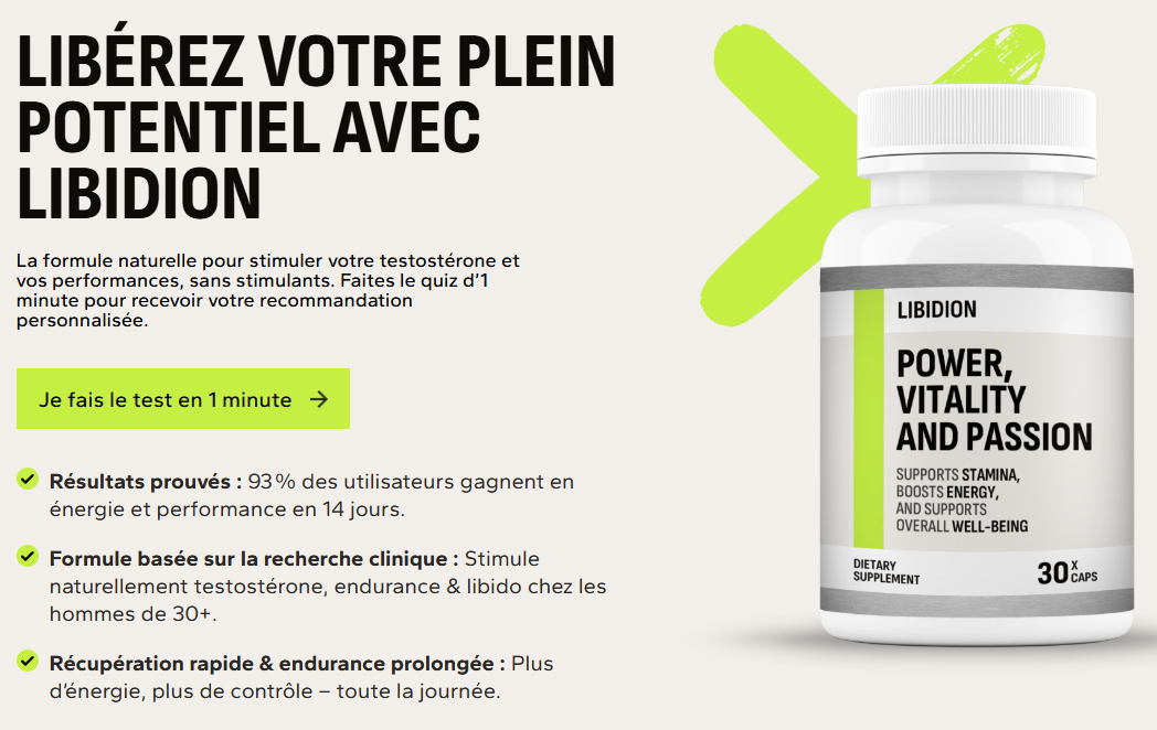 Libidion Male Enhancement France