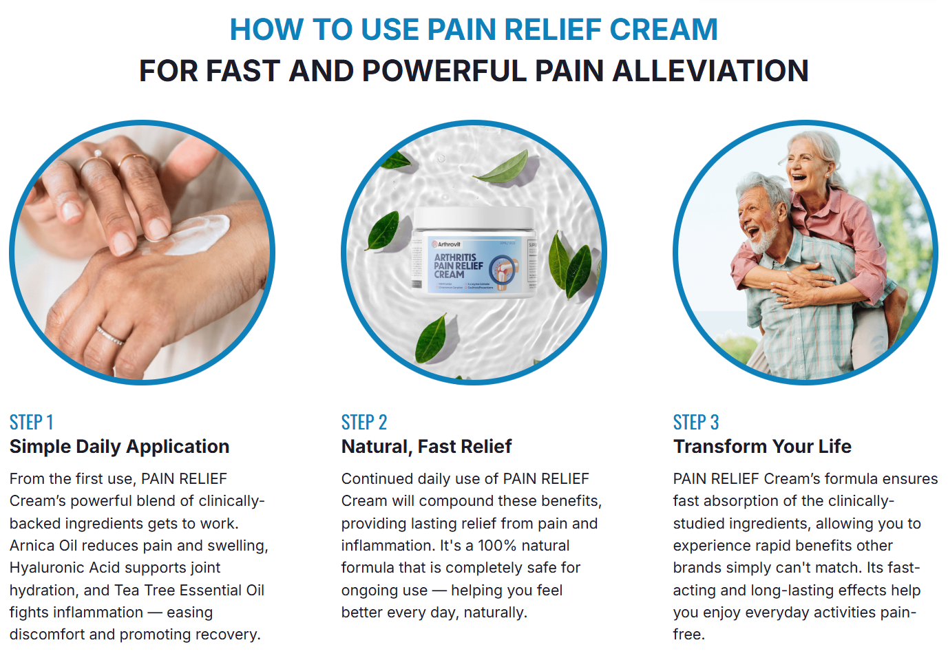 Arthrovit Arthritis Pain Relief Cream