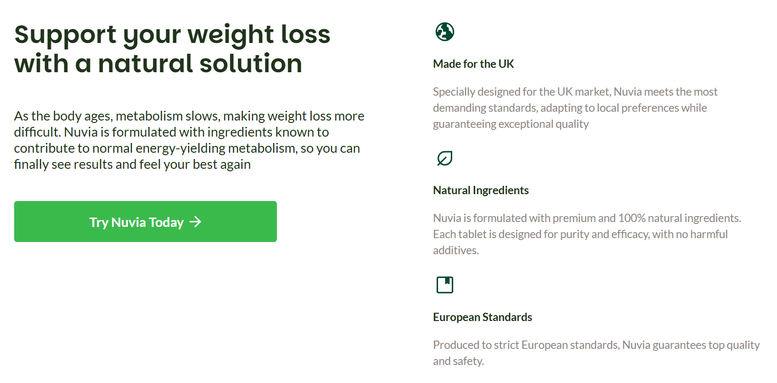 Nuvia Fat Burner United Kingdom