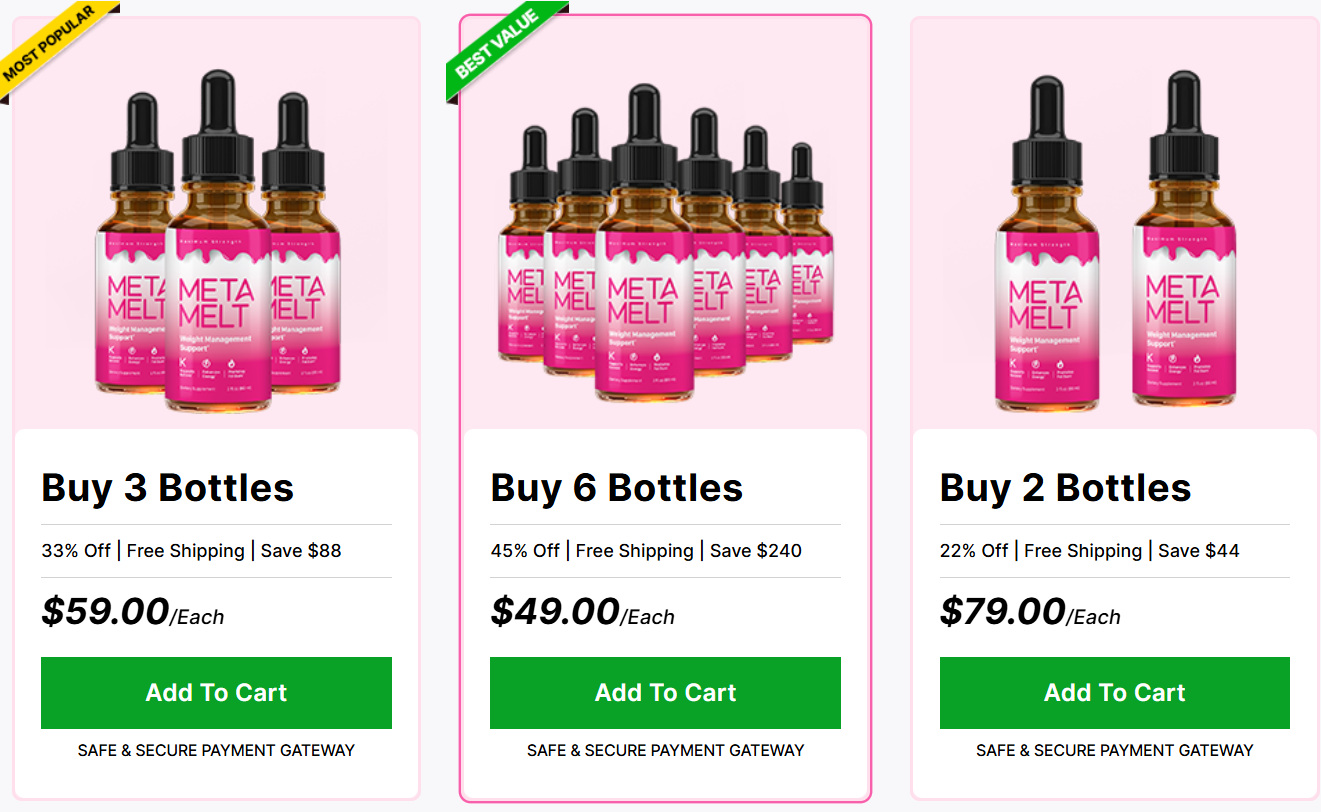 MetaMelt Weight Loss Drops