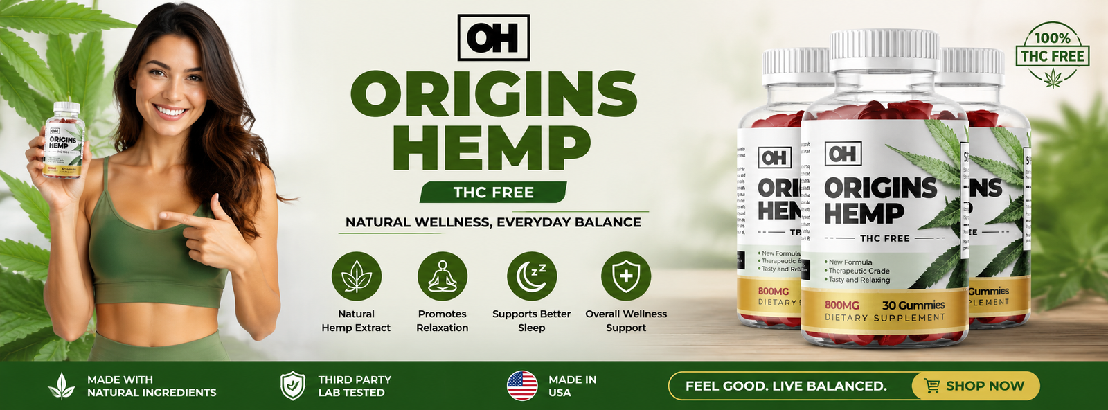 Origins Hemp Gummies Canada